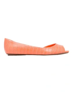 Nine West Bachlor Flats In Orange