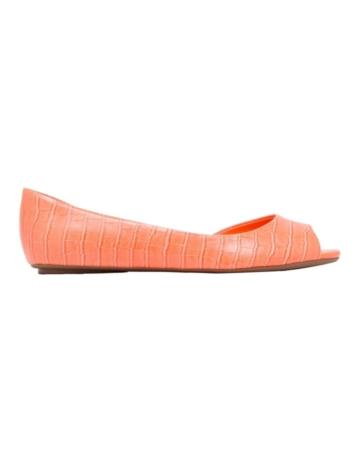 Nine West Bachlor Flats In Orange 1 Nine West Bachlor Flats In Orange
