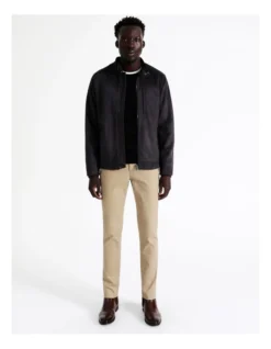 Sebastian Sueded Bomber Jacket In Navy -Myer Clothing Shop 956583460 5 720x928