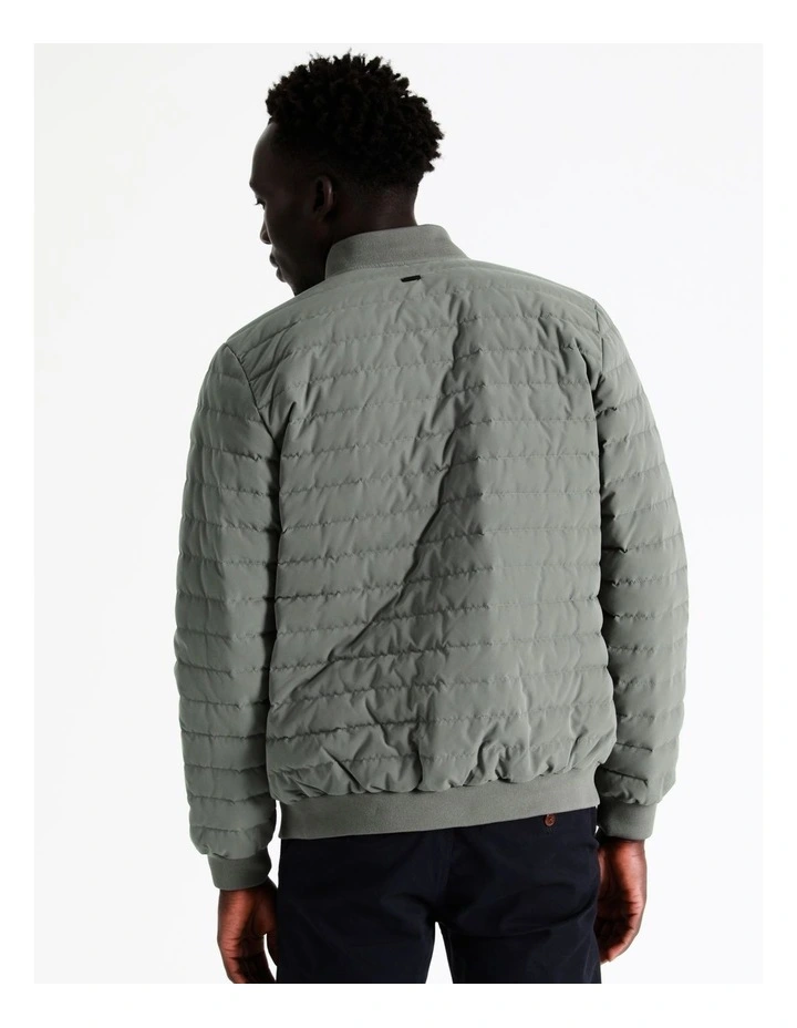 Parker Puffer Jacket In Green 7 Parker Puffer Jacket In Green - Image 7