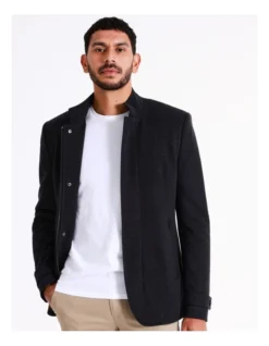 James Bonded Jacket In Charcoal -Myer Clothing Shop 956584270 4 720x928