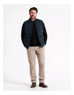 Avery Puffer Vest In Navy -Myer Clothing Shop 956984680 3 720x928