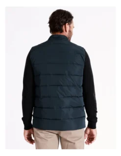 Avery Puffer Vest In Navy -Myer Clothing Shop 956984680 4 720x928