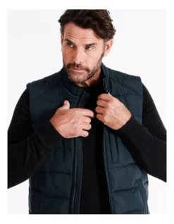 Avery Puffer Vest In Navy -Myer Clothing Shop 956984680 5 720x928