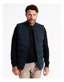 Avery Puffer Vest In Navy -Myer Clothing Shop 956984680 7 720x928