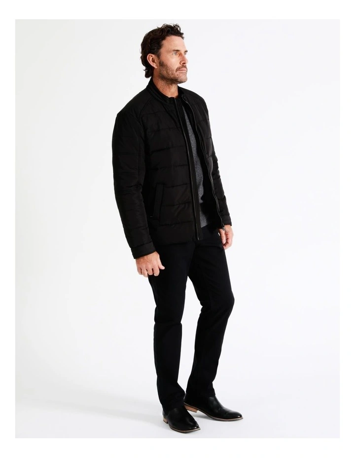Bunbury Puffer Jacket In Black 4 Bunbury Puffer Jacket In Black - Image 4