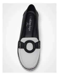 Colour Block Loafer In Black -Myer Clothing Shop 957024280 6 720x928