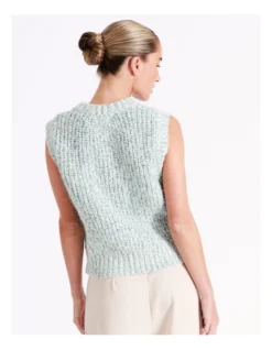 Vero Moda Berta Sleeveless Round Neck Vest In Cream 10 Vero Moda Berta Sleeveless Round Neck Vest In Cream -Myer Clothing Shop 957182140 4 720x928