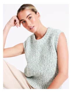 Vero Moda Berta Sleeveless Round Neck Vest In Cream 12 Vero Moda Berta Sleeveless Round Neck Vest In Cream -Myer Clothing Shop 957182140 6 720x928