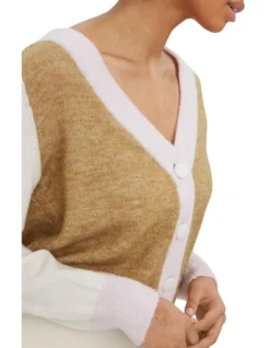 Vero Moda Vigga Block Long Sleeve Cardigan In Multi -Myer Clothing Shop 957183130 4 720x928