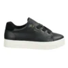 Gant Avona Leather Sneaker In Black