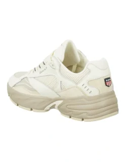 Gant Mardii Leather Sneaker In Cream -Myer Clothing Shop 957206890 4 1 720x928