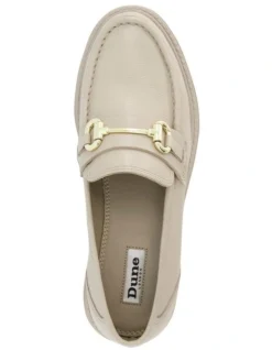Dune London Gallagher Loafer In Cream -Myer Clothing Shop 957336040 3 720x928