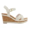 Dune London Kelisa Wedge Sandal In Cream