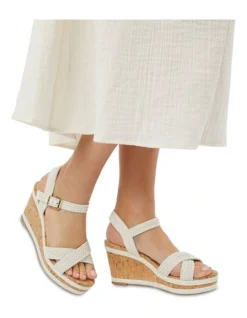 Dune London Kelisa Wedge Sandal In Cream 9 Dune London Kelisa Wedge Sandal In Cream -Myer Clothing Shop 957336580 4 720x928