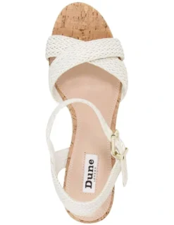 Dune London Kelisa Wedge Sandal In Cream 10 Dune London Kelisa Wedge Sandal In Cream -Myer Clothing Shop 957336580 5 720x928