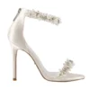 Dune London Marriage Peep-toe Pump In Ivory