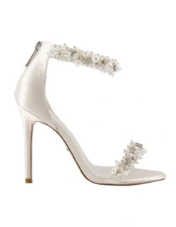Dune London Marriage Peep-toe Pump In Ivory
