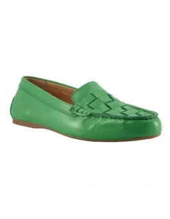 Dune London Greene Loafer In Green