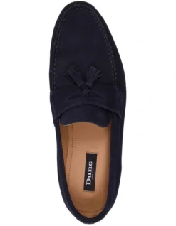 Dune London Bart Loafers In Blue -Myer Clothing Shop 957340900 3 720x928