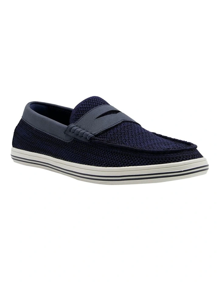 Dune London Bingotta Loafers In Navy 2 Dune London Bingotta Loafers In Navy - Image 2