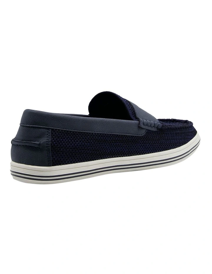 Dune London Bingotta Loafers In Navy 4 Dune London Bingotta Loafers In Navy - Image 4