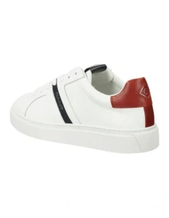 Gant Mc Julien Leather Sneaker In White -Myer Clothing Shop 957369430 4 720x928