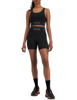 Champion Rochester Flex Bike Short In Black -Myer Clothing Shop 957451780 957445300 4 720x928