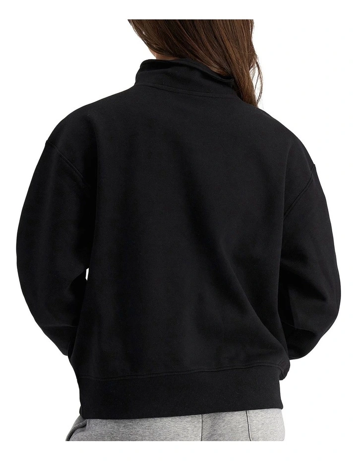 Champion Rochester Base Quarter Zip In Black 3 Champion Rochester Base Quarter Zip In Black - Image 3