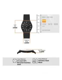 Skagen Grenen Analogue SKW6817 Watch In Black -Myer Clothing Shop 957462040 5 720x928