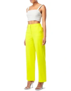 Solstice Pant In Chartreuse 7 Solstice Pant In Chartreuse -Myer Clothing Shop 957628360 3 720x928