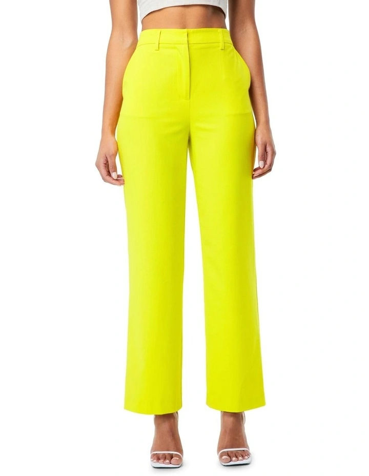 Solstice Pant In Chartreuse 4 Solstice Pant In Chartreuse - Image 4