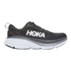 Hoka One One Bondi 8 Mens Running Shoes In Black/White