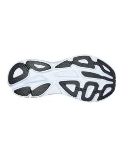 Hoka One One Bondi 8 Wide Mens Running Shoes In Black/White -Myer Clothing Shop 958000330 4 720x928