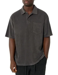The Terry Polo In Grey