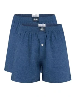 Knit Boxers 2-Pack In Navy