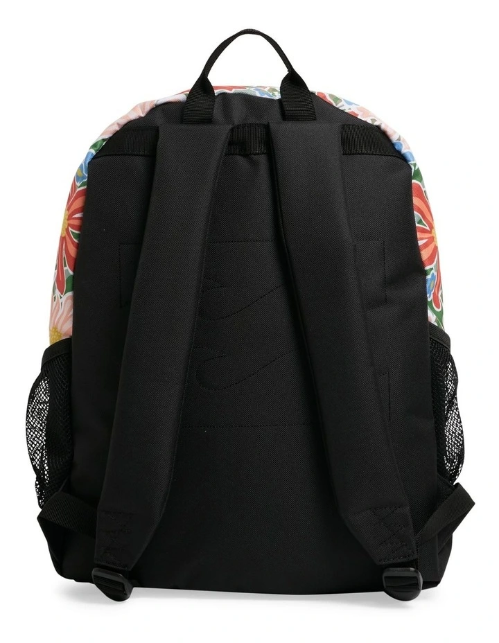 Billabong Zippy Tiki Eco Backpack In Peach 4 Billabong Zippy Tiki Eco Backpack In Peach - Image 4