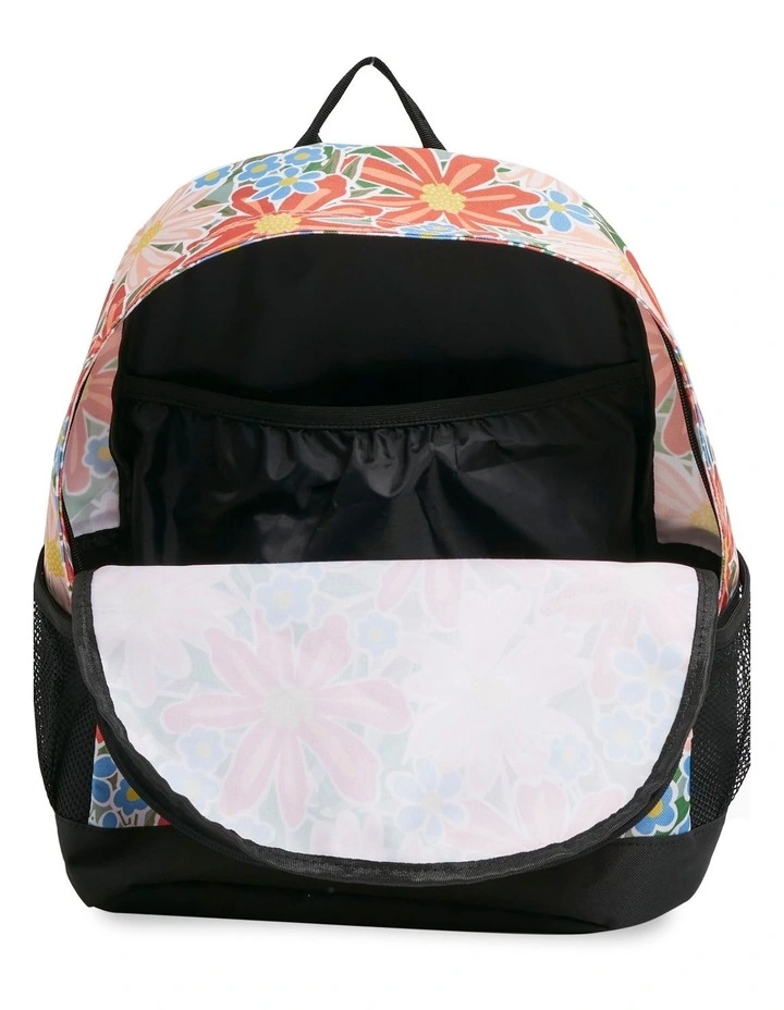 Billabong Zippy Tiki Eco Backpack In Peach 5 Billabong Zippy Tiki Eco Backpack In Peach - Image 5