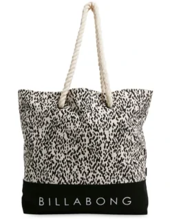 Billabong Sea Cat Beach Bag In Black