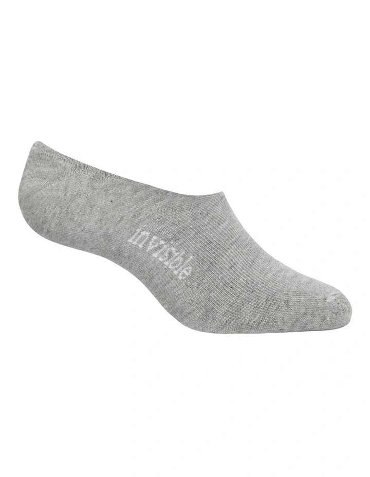 Invisible Socks In Grey 1 Invisible Socks In Grey