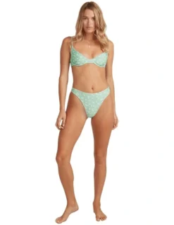 Billabong Isla Demi Bralette Bikini Top In Green -Myer Clothing Shop 958692430 7 720x928