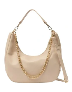 Billie Hobo Bag In Cream
