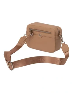 Cindi Box Crossbody Bag Fabric Strap In Taupe -Myer Clothing Shop 958713760 4 720x928
