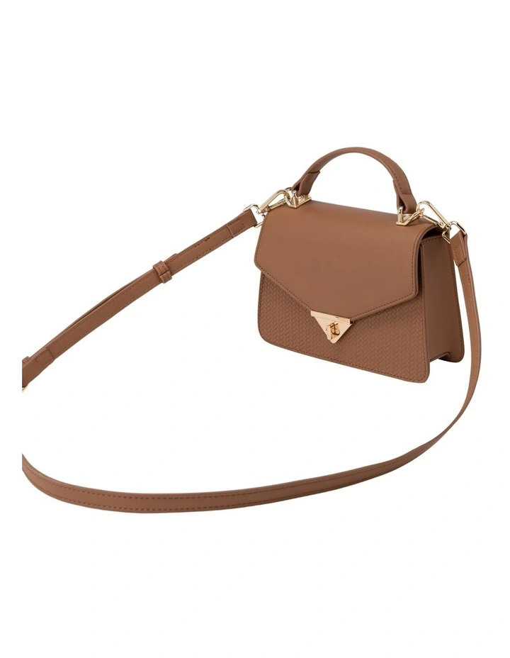 Tessa Mini Handbag In Tan 4 Tessa Mini Handbag In Tan - Image 4