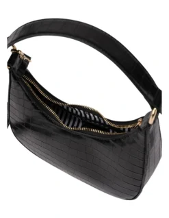 Aphrodite Stone-Effect Hobo Bag In Black -Myer Clothing Shop 958718530 3 720x928