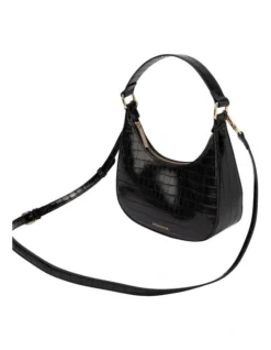 Aphrodite Stone-Effect Hobo Bag In Black -Myer Clothing Shop 958718530 4 720x928