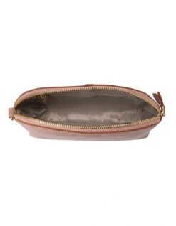 Shell Leather Coin Wallet In Pink 6 Shell Leather Coin Wallet In Pink -Myer Clothing Shop 958722310 3 720x928