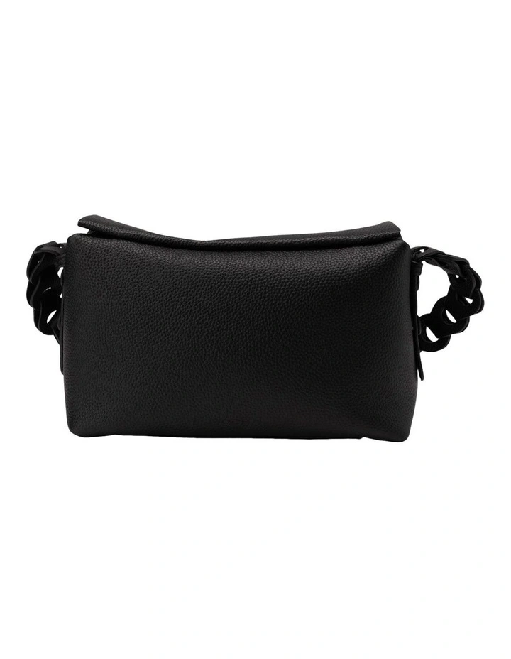 Lidia Leather Boston Bag In Black 1 Lidia Leather Boston Bag In Black