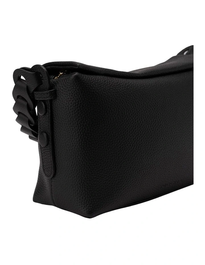 Lidia Leather Boston Bag In Black 2 Lidia Leather Boston Bag In Black - Image 2
