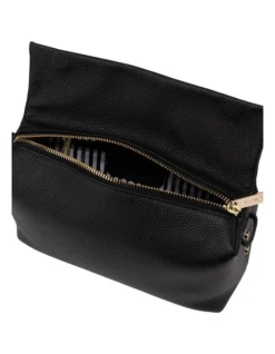 Lidia Leather Boston Bag In Black 7 Lidia Leather Boston Bag In Black -Myer Clothing Shop 958723480 3 720x928